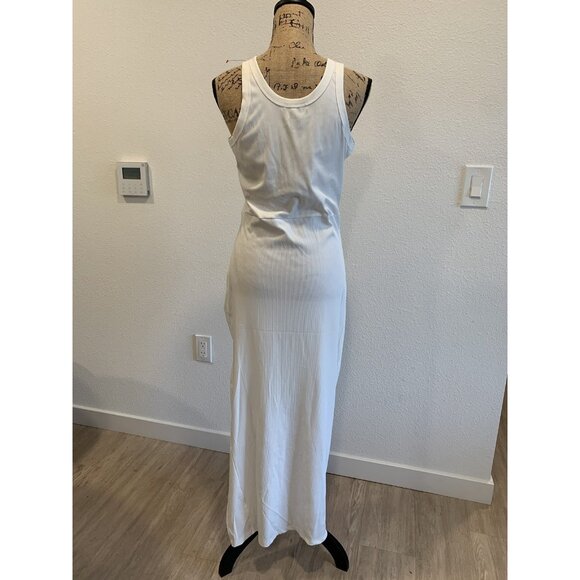 (F-183) Chicme ahorts sleeves womens dress size L white color - Picture 6 of 8